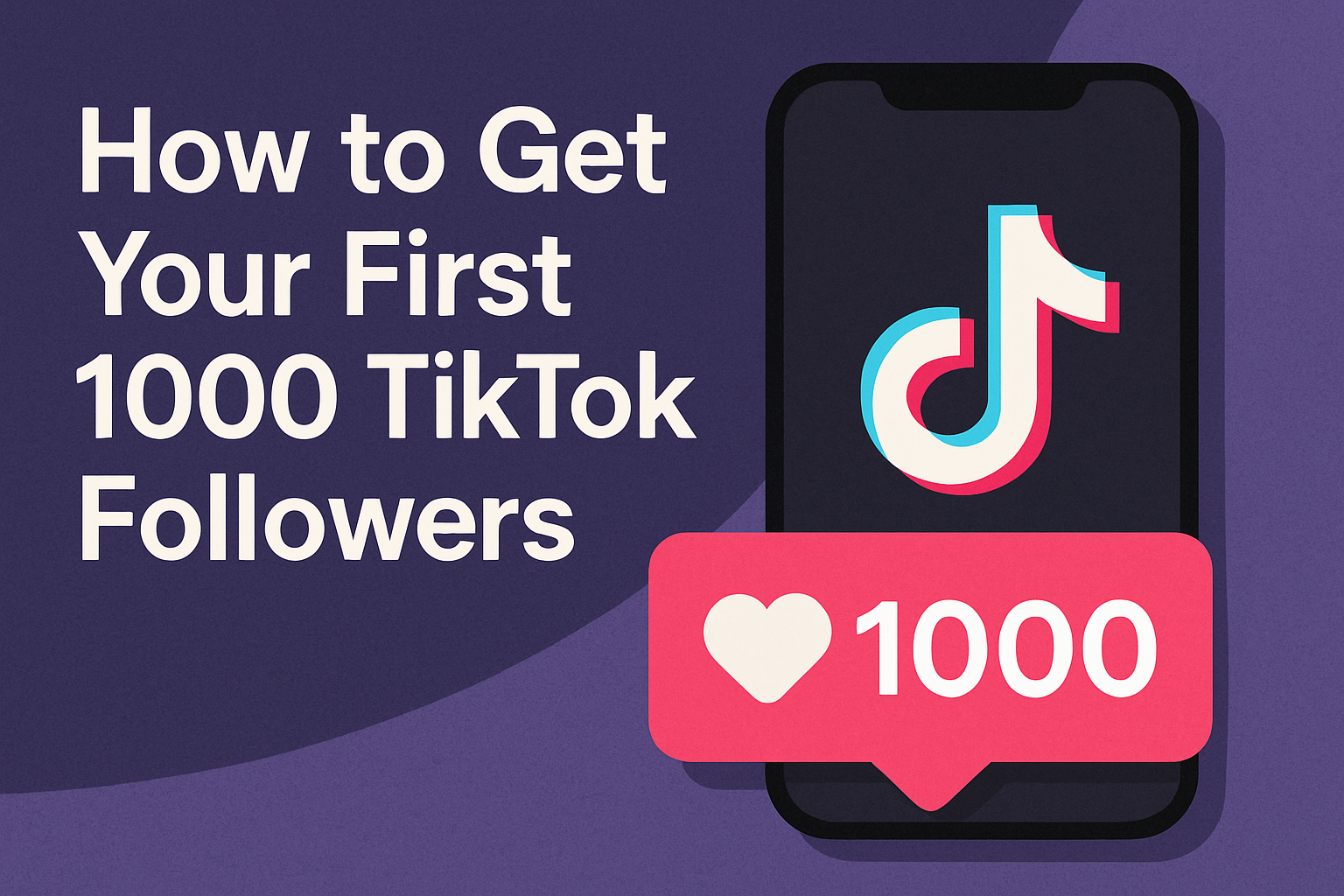How to Get Your First 1000 TikTok Followers